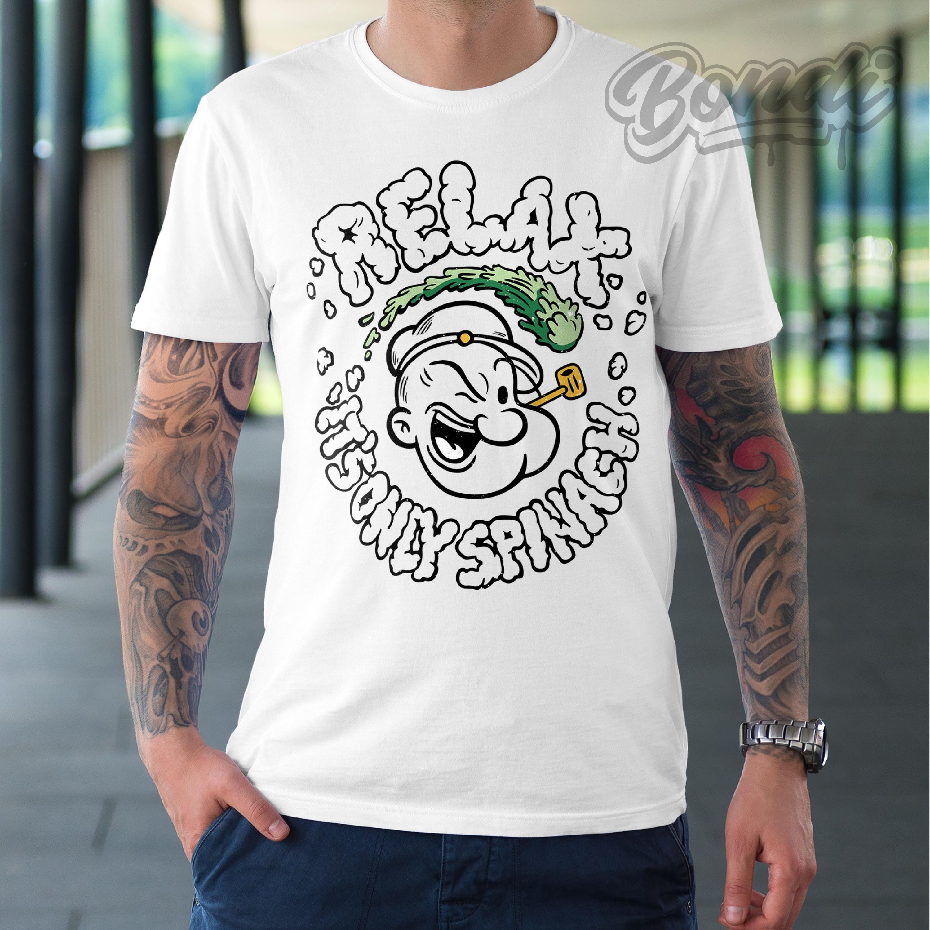 Vintage Popeye Tee - Etsy
