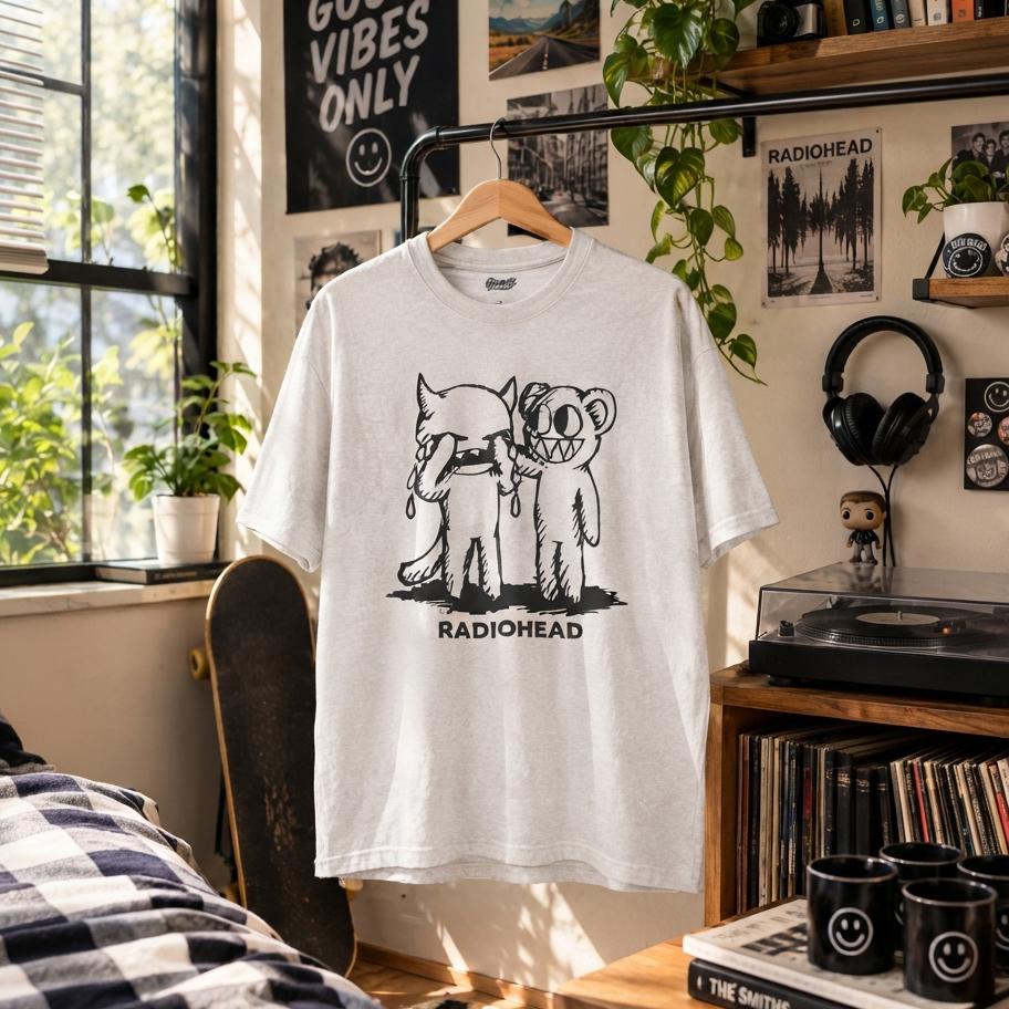Radiohead Bear - Etsy