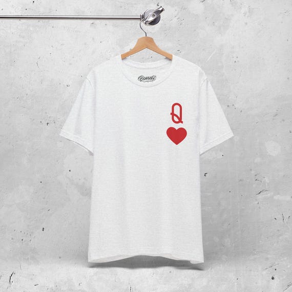 Queen Shirt, Queen of Hearts T-shirt, for Her Shirt, the Queen of