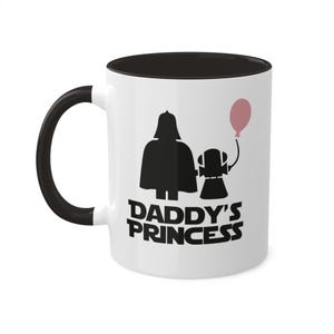 Papas Prinzessin Tasse, Lustige Vater Tasse, Für Vater, Vater Kaffeetasse, Darth Vader Vater Geschenk, Star Wars Tasse