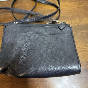 Brighton Romag Long Strap Purse/Wallet Black Leather Crossbody image 6