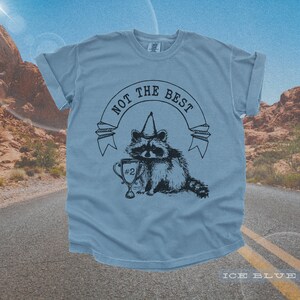 T-Shirt Rock Rétro Raton Laveur - Design Drôle Main De Raccoon Pour Fans De Musique