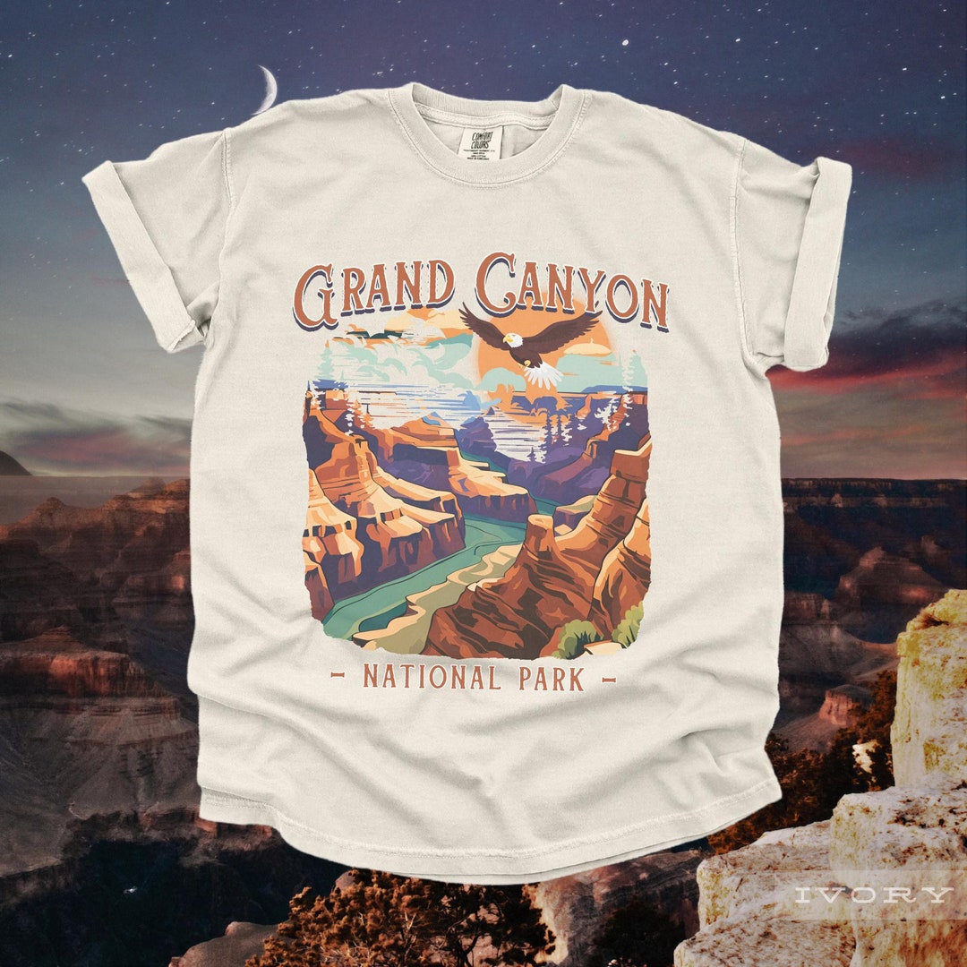 Vintage Grand Canyon National Park Tshirt | Retro US Parks Tee Shirt ...