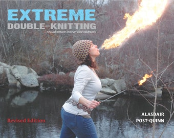 Extreme Double Or Nothing Book of Double Knitting Patterns, Double Knitting Patterns, Scarf Patterns, Hat Knitting Patterns