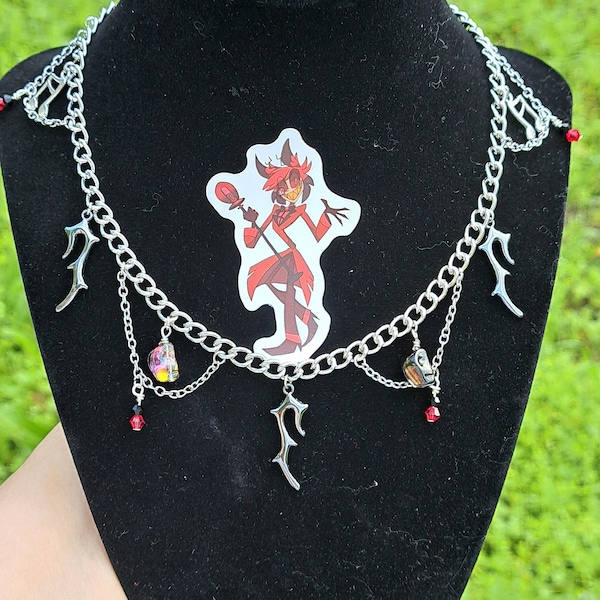 Hazbin Hotel Alastor Choker Necklace