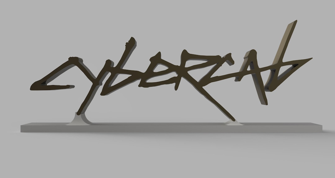 Cybercab Lettering Tesla Cybercab Logo Stls - Etsy