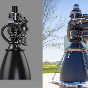SpaceX Starship Raptor 3 - Sea Level Version STLs **READ DESCRIPTION PLEASE**