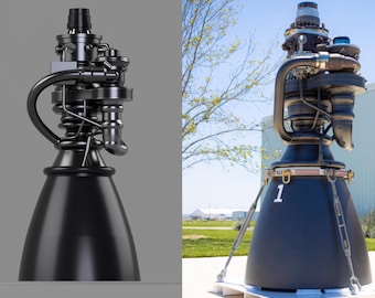 SpaceX Starship Raptor 3 - Sea Level Version STLs **READ DESCRIPTION PLEASE**