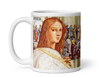 Hypatia mug #1 / School of Athens