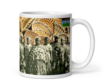 Gullah Geechee mug #3 mug/ Basket Weaving/ Gullah Flag