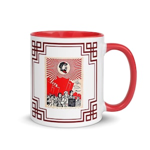 Mao Zedong mug #1 (various color choices)