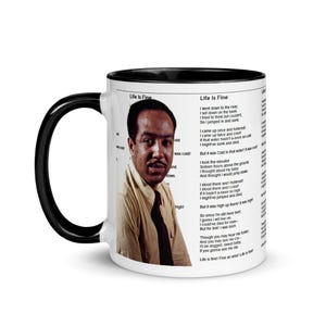 Langston Hughes mug #4 / Life is Fine
