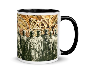 Gullah Geechee mug / Basket Weaving (various color choices)