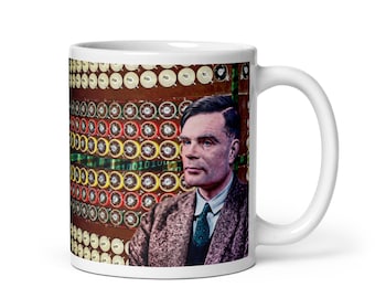 Alan Turing mug #3 / The Enigma Machine