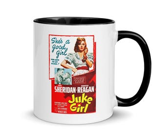 Ronald Reagan-mugg #9 / Juke Girl (olika färgval)