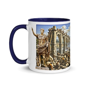 Augustus mug #1 / Pax Romana (various color choices)