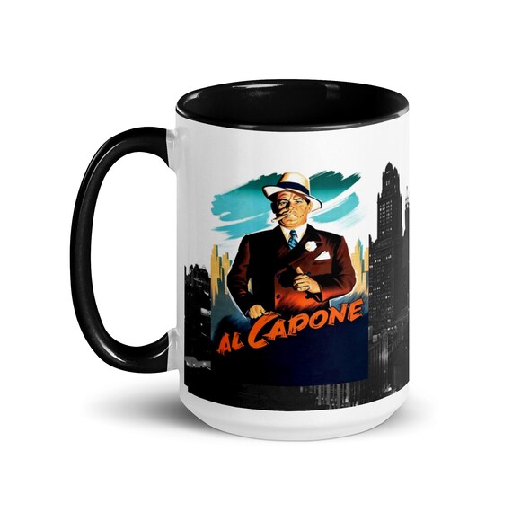 Al Capone Mug / Chicago Skyline (various Color Choices) - Etsy Israel
