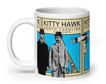 Wright Brothers mug #2/ Kitty Hawk