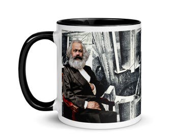 Karl Marx mug #1 / Labor (various color choices)