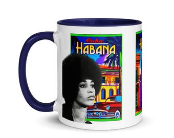 Angela Davis Mug #7.5/ Warm Welcoming