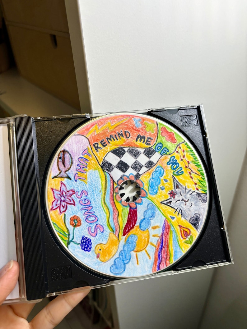 Custom Cd Mixtape Unique Perfect Gift