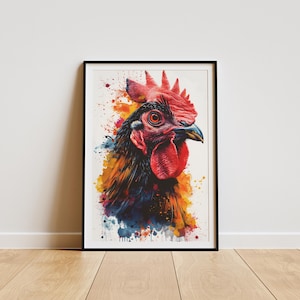Huhn - Tier Poster