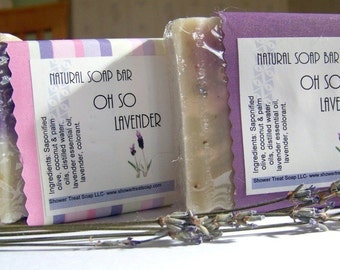 Lavender Soap- Vegan Cold Process with Olive Oil