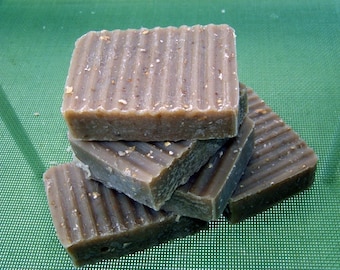 Goat Milk Oatmeal Soap- Goat Friendly Cold Process- Goatmeal