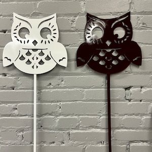 metal owl garden decoration