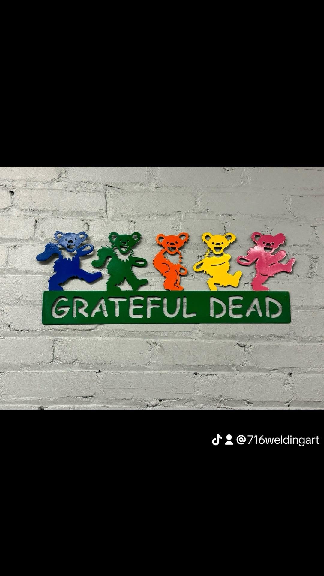 Grateful Dead wall hanger