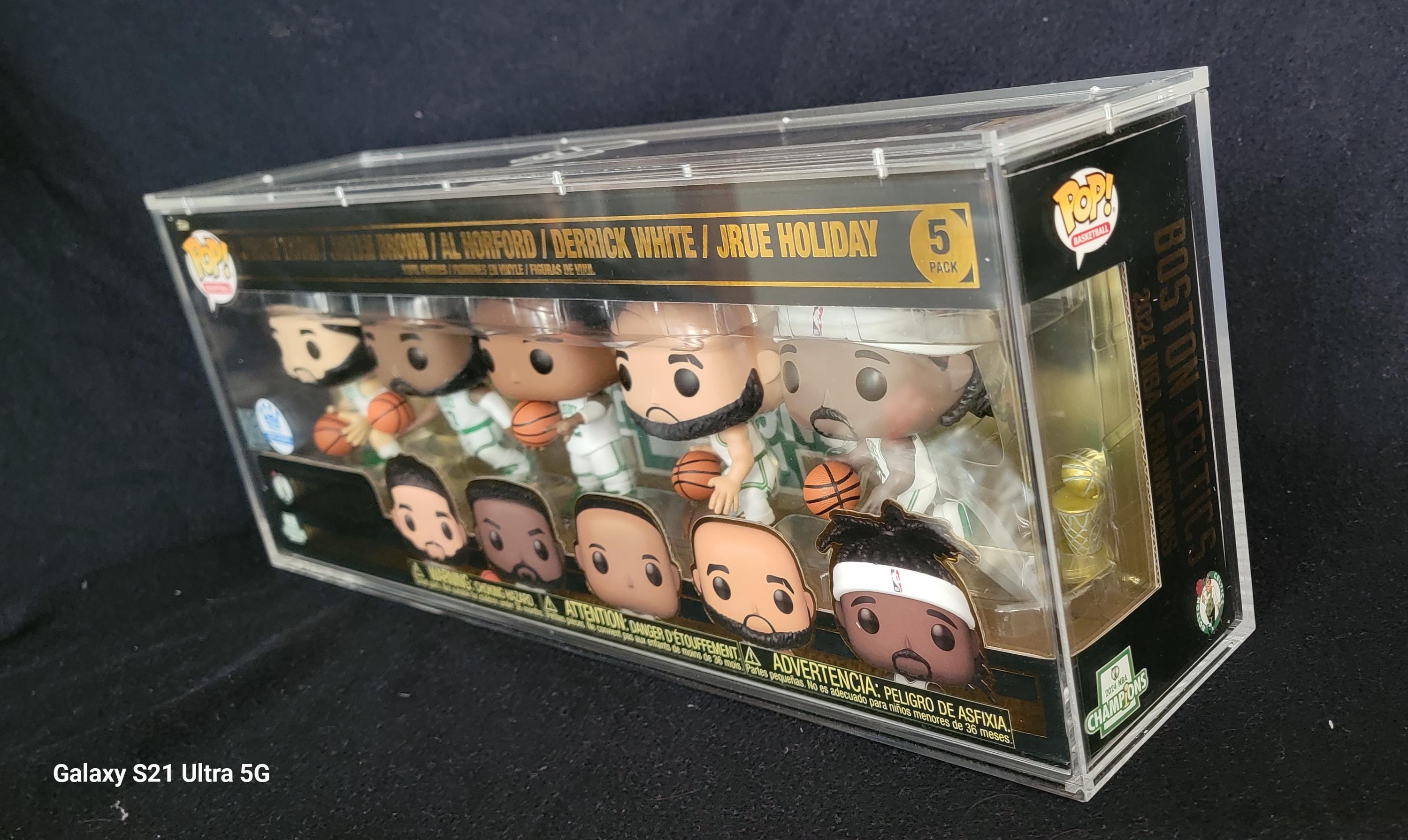 Funko Pop! 5 Pack Collection Clear Hard Case Box Protector Display