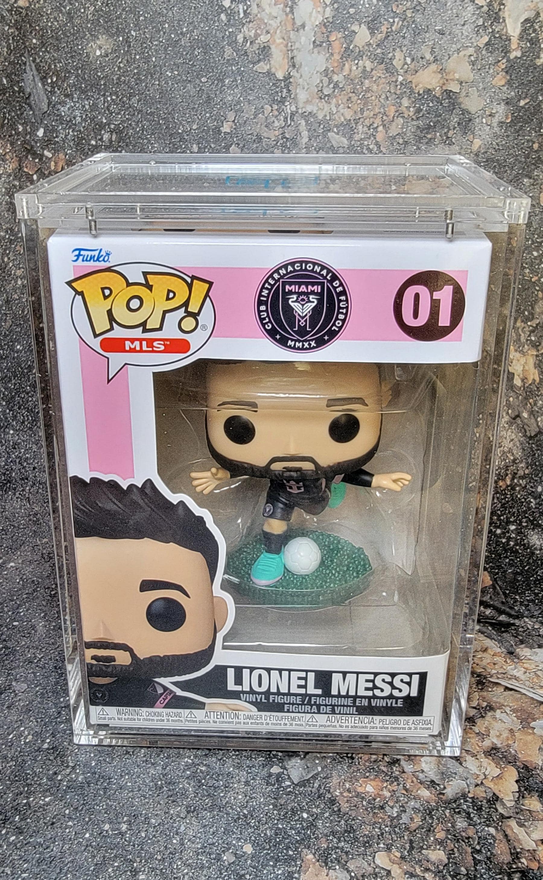 Funko Pop! MLS: Inter Miami Lionel Messi Vynal Figure #01 - Etsy