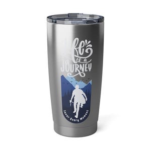 Vagabond 20oz Tumbler Nature Travel Mug, Insulated Hiking Cup, Outdoor Adventure Gift for On-the-Go Explorers