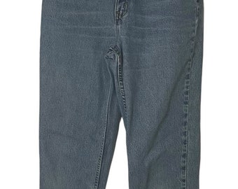 Pierna cónica de ajuste delgado Levi's 512 lavada con piedra Vintage de los años 90 para mujer - 8