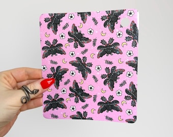 Cutie Mothman Holographic Kindle Insert | Glitter Case Insert for Readers