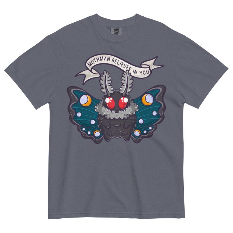 Unisex garment-dyed heavyweight t-shirt