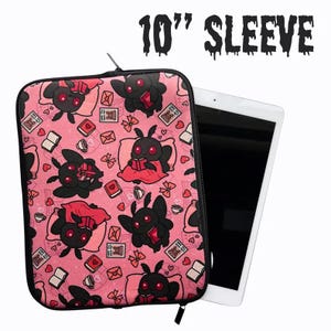 Funda para Kindle de Cryptid Tarot / Bigfoot Mothman Loch Ness / Regalo literario para lectores / 7” o 10” / Lector electrónico, iPad, funda para libro imagen 6