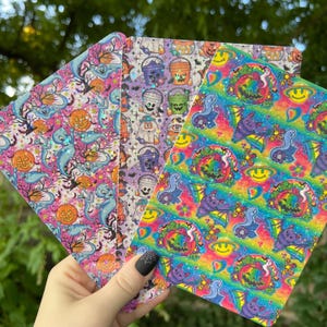 Kindle Case Insert | Holographic Case Insert for E-Readers | Holographic Halloween Inserts | Bookish Gifts | Glitter Cardstock Spooky Decor