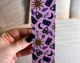 Witchy Bookmark | Witchy Aesthetic Bookmark | Halloween, Spooky Book Lover Gift | Spooky Gifts | Bookish Gifts | Bookish Merch