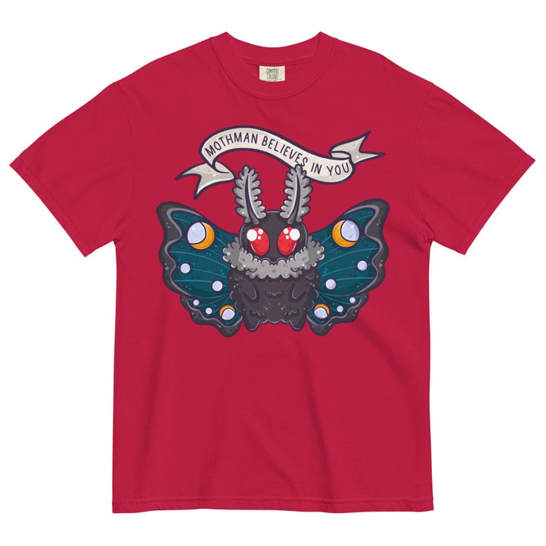 Unisex garment-dyed heavyweight t-shirt