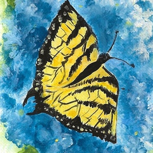 Papillon ACEO Trading Card 3 1/2" X 2 1/2"