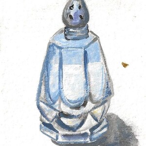 Carte à collectionner originale ACEO Art de Salt Shaker.