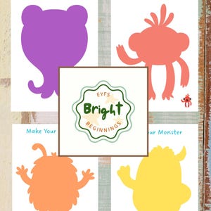 Monster Play Dough/Loose Parts Creative Mats