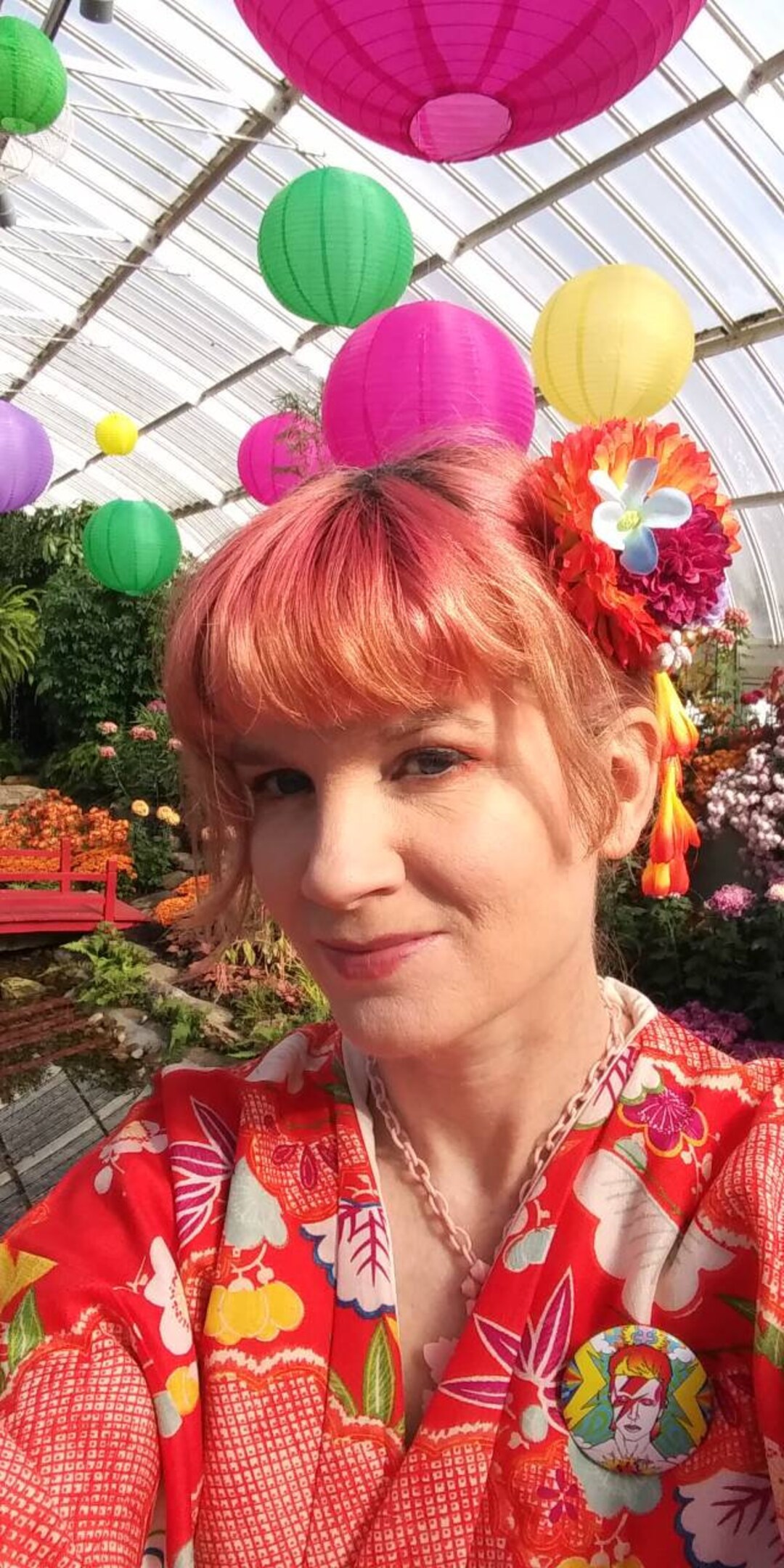 Kanzashi Flower Hair Clip Sakura Hair Clip Japanese Hair Etsy