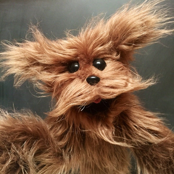 Brown Puppy Dog Puppet