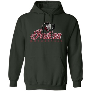 Indian Motorrad Pullover Hoodie Bild 2