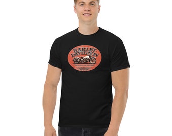 Harley Davidson Vintage Herren klassisches T-Shirt