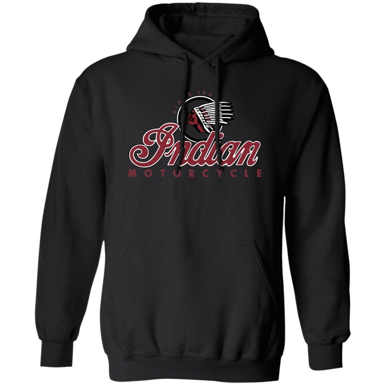 Indian Motorrad Pullover Hoodie Bild 6