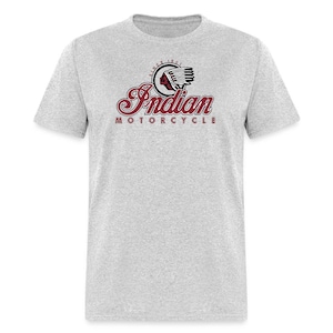 Indian Motorcycle Warbonnet Tee – Iconic Biker Shirt for Riders - Front Print