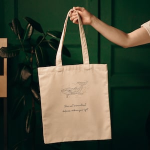 Stars Tote Bag Astrological Unique Whale Night Celestial Premium Tote Bag